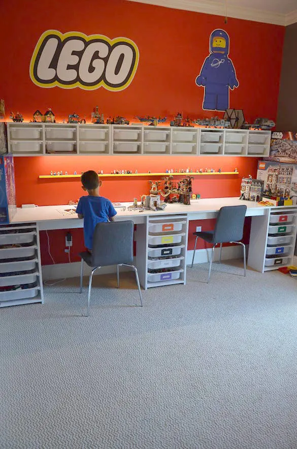 How to hack a large LEGO table for older kids - IKEA Hackers