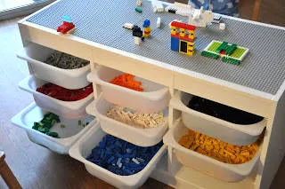 IKEA Trofast Frame with LEGO Plates