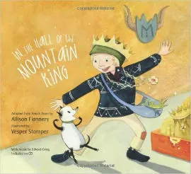 In the Hall of the Mountain King picture book includes a CD for a full musical experience boys will enjoy.