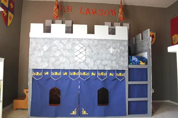 Kura Castle Bed for Boys Room