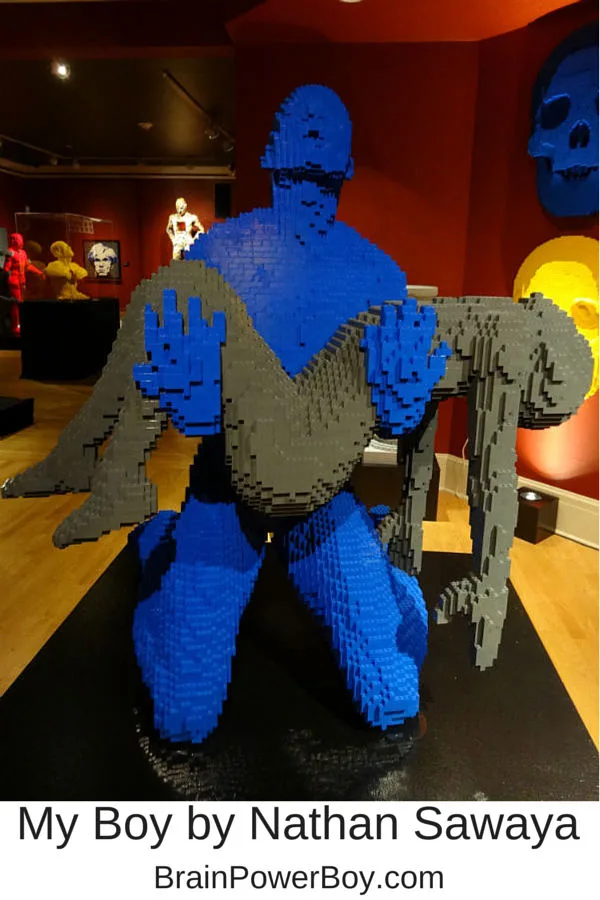 LEGO My Boy from The Art of the Brick