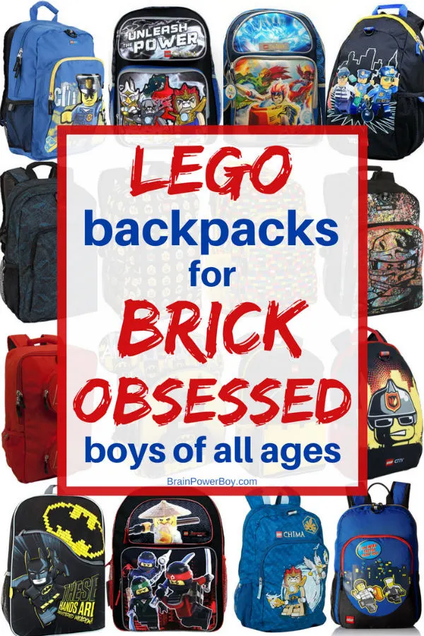 Lego backpacks shop for school