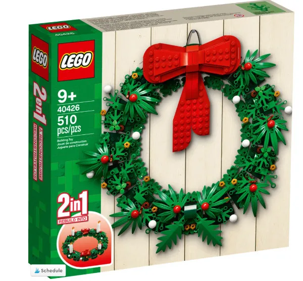 LEGO Set Christmas Wreath