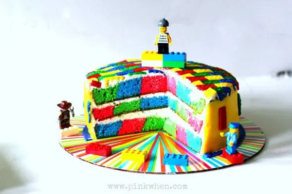 LEGO Fondant Cake