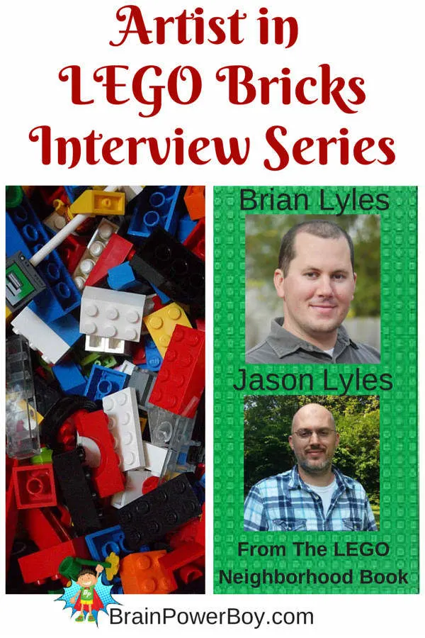 Interview with Jason and Brian Lyles Artists in LEGO Bricks