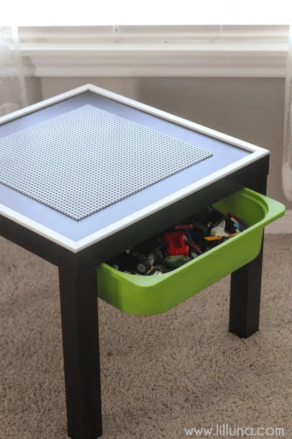 DIY Lego table. IKEA HACK that got people talking - If Only April