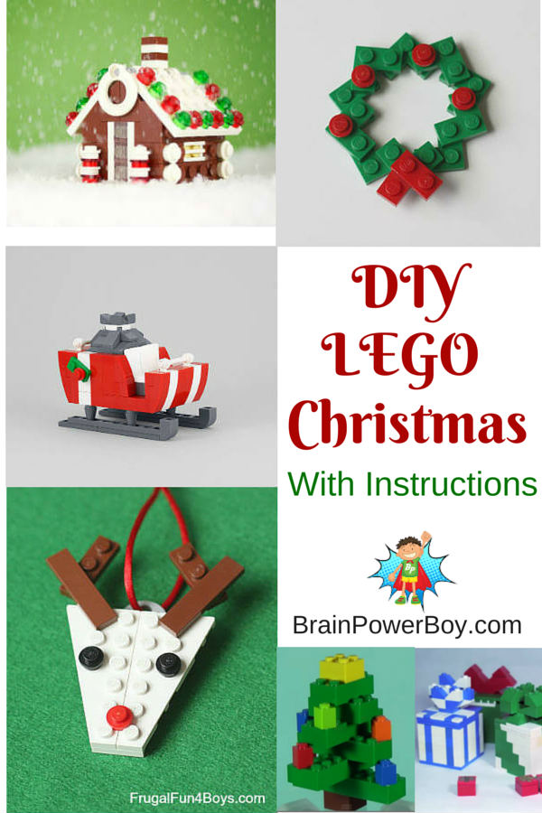 DIY LEGO Christmas Projects! Includes instructions, and videos, to add some LEGO fun to your Christmas. Get the directions to make a LEGO Christmas Projects and LEGO Christmas Ornaments by clicking now.