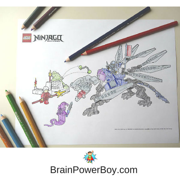 180+ Free Printable LEGO Coloring Pages! - Brain Power Boy