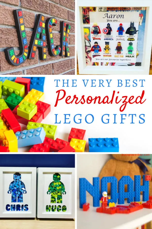 Custom LEGO Name Gifts