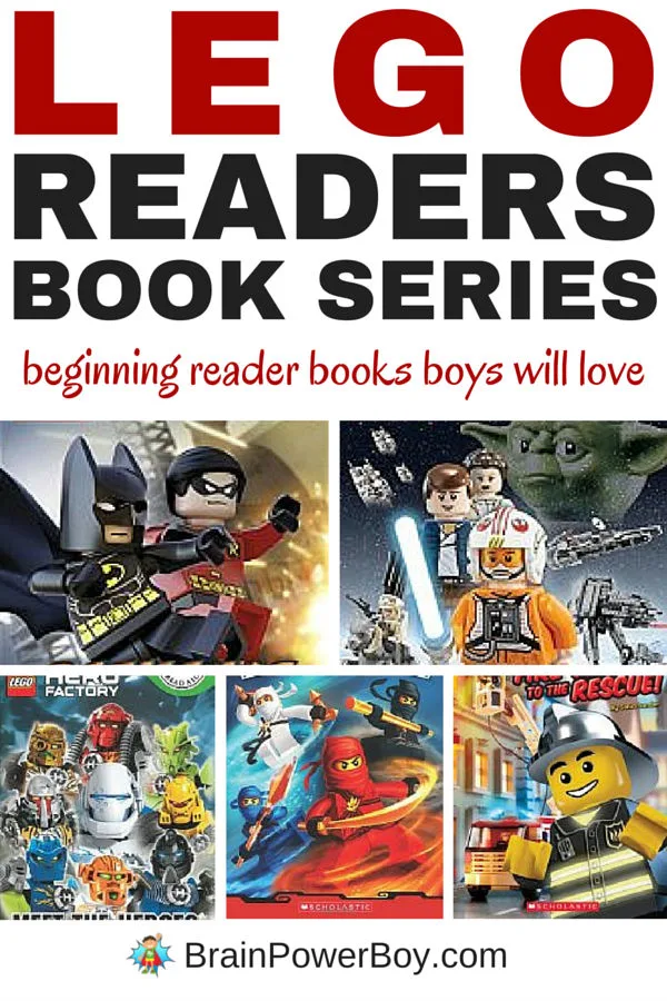 If you have a beginning reader and are looking for books to get your boy hooked on books, you have to check out these LEGO Reader Series Books. There are 12 awesome series guaranteed to get LEGO fans reading. LEGO Star Wars, LEGO CHIMA, LEGO Superheroes and more. Do not miss the LEGO Comic Readers! Click picture to read more about them.