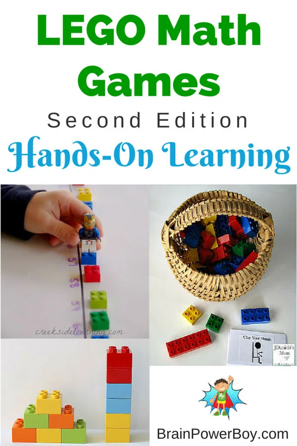 Learn math with LEGO! LEGO Learning Math Games are a great way to get kids learning.