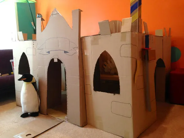 Large DIY Castle Playhouse