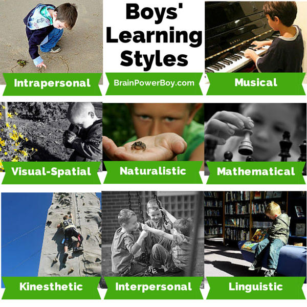 Boys' Learning Styles Overview