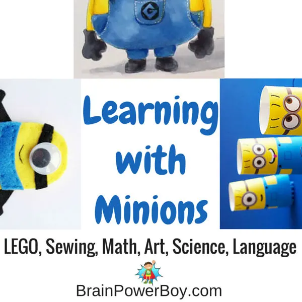 Peaking in or upside down those Minions sure are a hoot! Try these 9 super fun learning activities that feature the little yellow fellows.