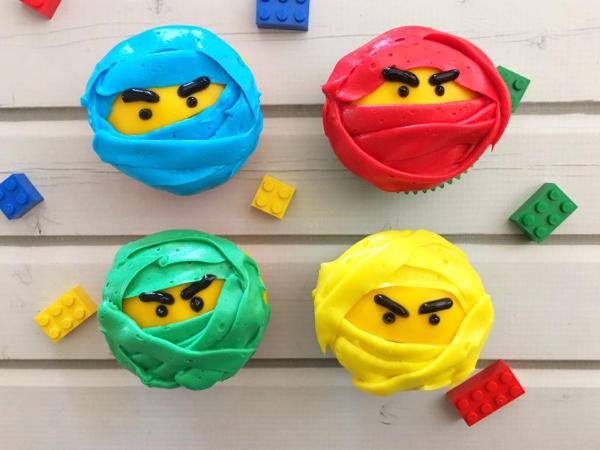 Lego Ninjago Cupcakes