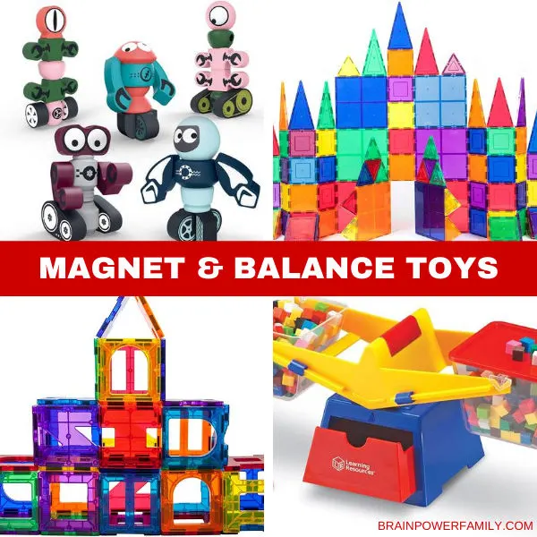 Magnet sets and Balance toys