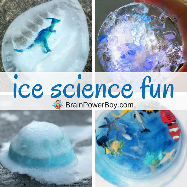 What fun! Grab some of these fabulous ice science projects to do with your homeschoolers, school kids or at home. Everyone will have a lot of fun trying all of the many different ideas featured here.