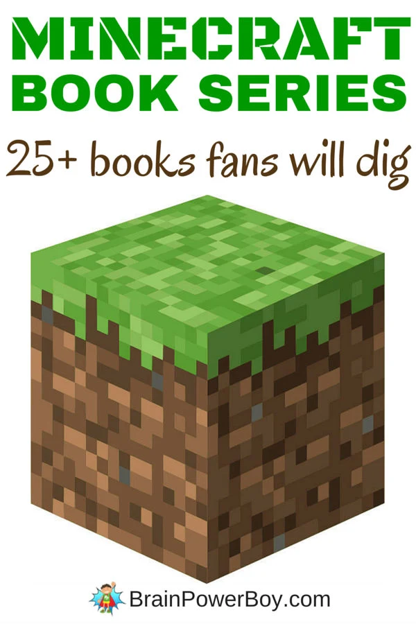Want to get your Minecraft fan reading? Try these Minecraft book series! They won't be able to put them down. 25 plus books and more on the way. Click the image to see the list.