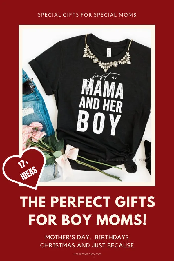 Boymom Gift Guide - Gift ideas for moms of boys - Mom vs the Boys