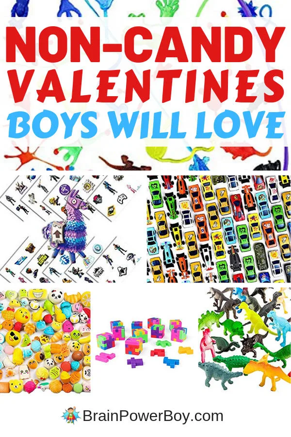 Grab these non-candy valentines for boys to hand out. They will love them and it is super easy for you.