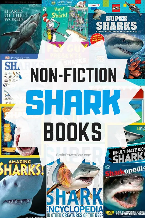 We picked the very best non-fiction shark books so you could share them with your kids. These are the books you need if you have someone who wants to learn more about sharks. The pictures are awesome and they will get so many cool facts you just know they are going to read and read! Click to get the whole list now.