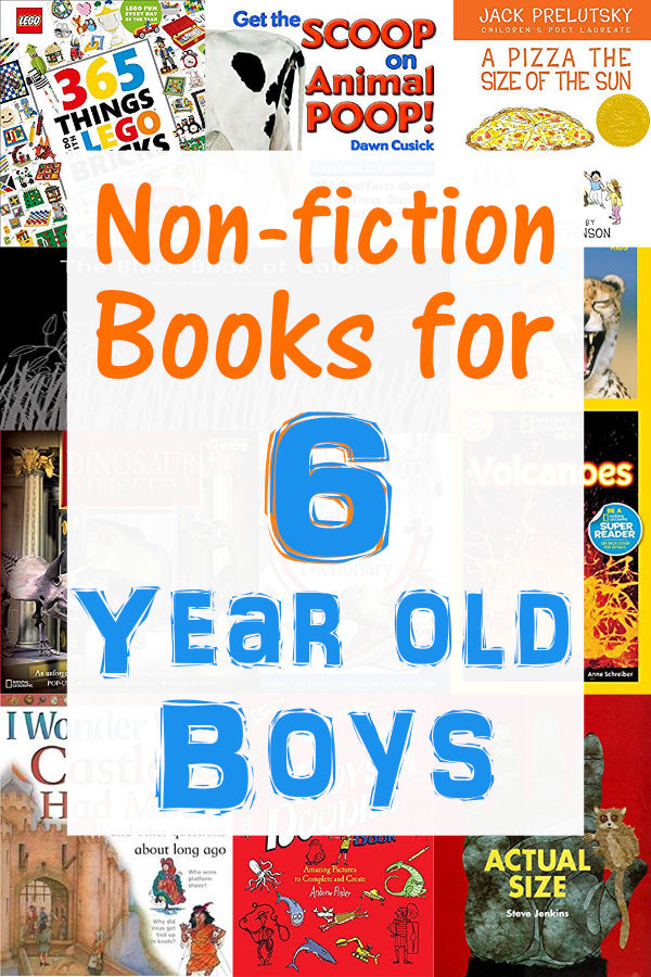 Best Books for 6 Year Old Boys 25 Fabulous Choices He