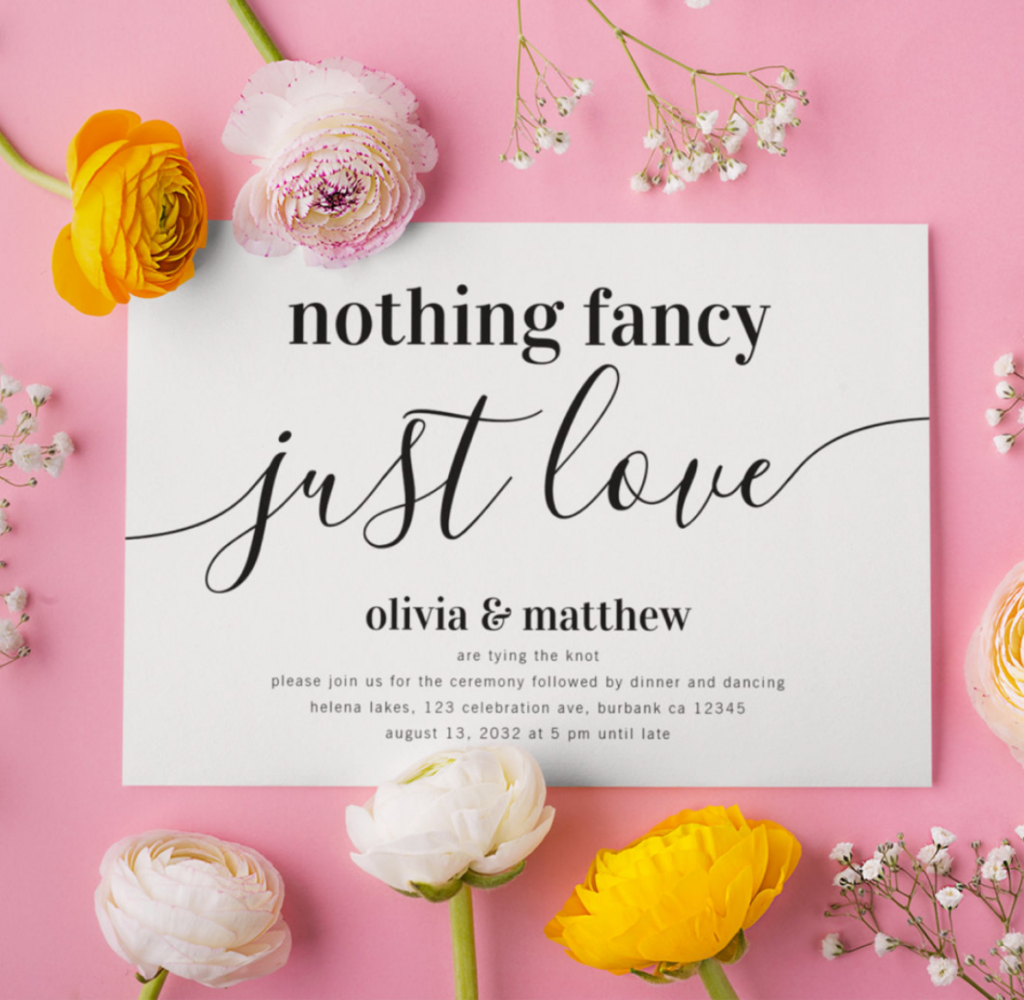 Nothing-Fancy-Just-Love-QR-Code-Wedding-Invitation
