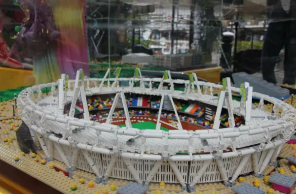 Olympic Park in LEGO by Warren Elsmore