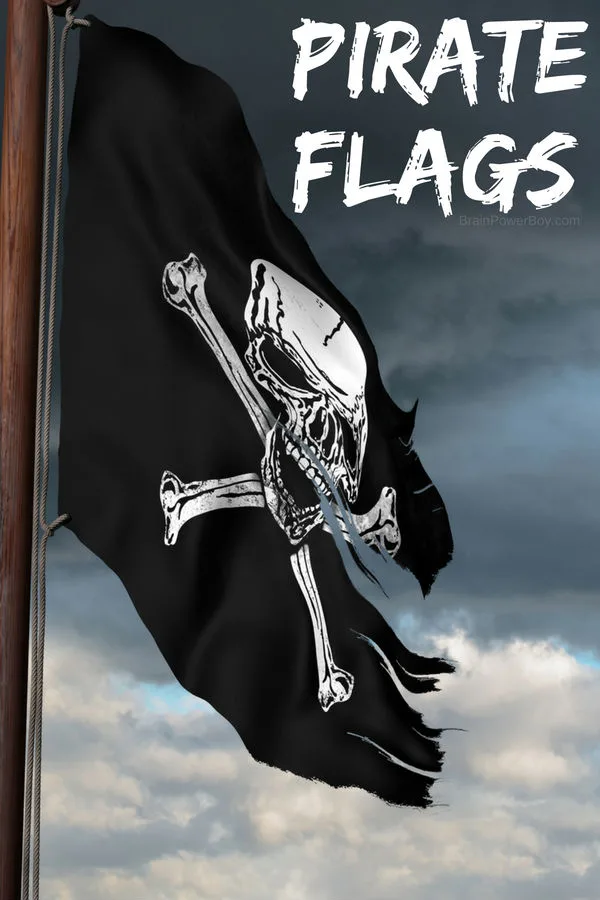 Don't miss this Pirate Unit Study that includes a whole section on pirate flags and their use and meaning. Fascinating!!