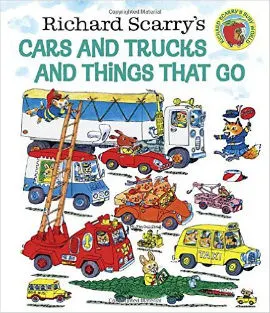 Richard Scarrys Cars and Trucks and Things That Go gives vehicle lovers oh so much to look at.