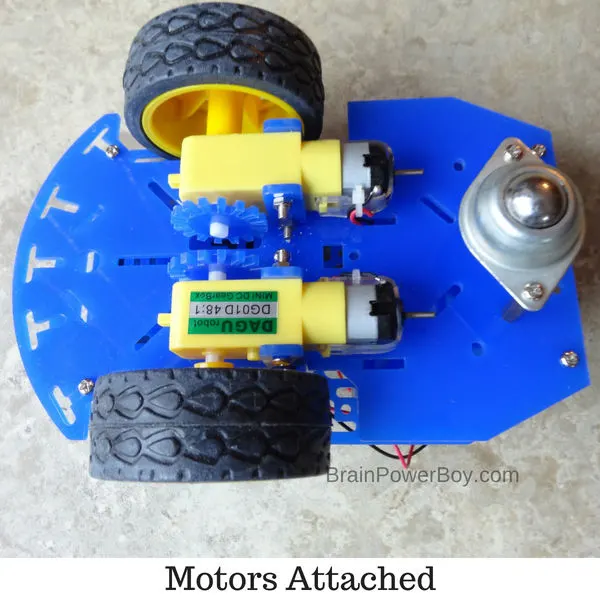 Motors and breadboards and wheels, oh my! (ad with Home Science Tools)