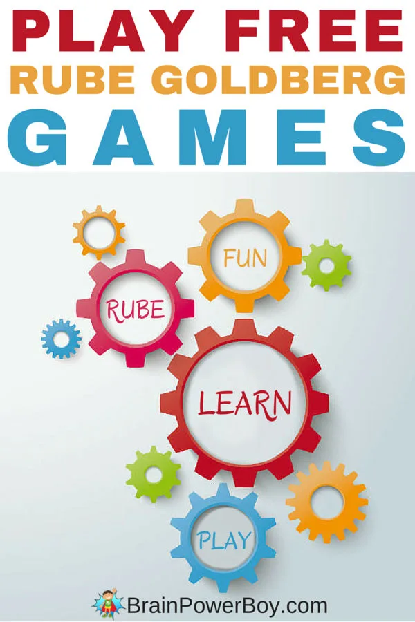 Play these free online Rube Goldberg Games for a fun learning experience that will give your brain a workout! Links to other Rube Goldberg ideas included.