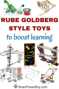 Are you looking for a super fun way to boost learning? Try these 10 incredible Rube Goldberg style toys. They are perfect! Click to see what toys will get your kids thinking and learning.