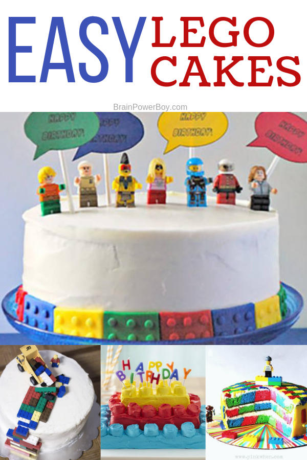 Easy LEGO Cakes You Can Make With Recipes and Instructions