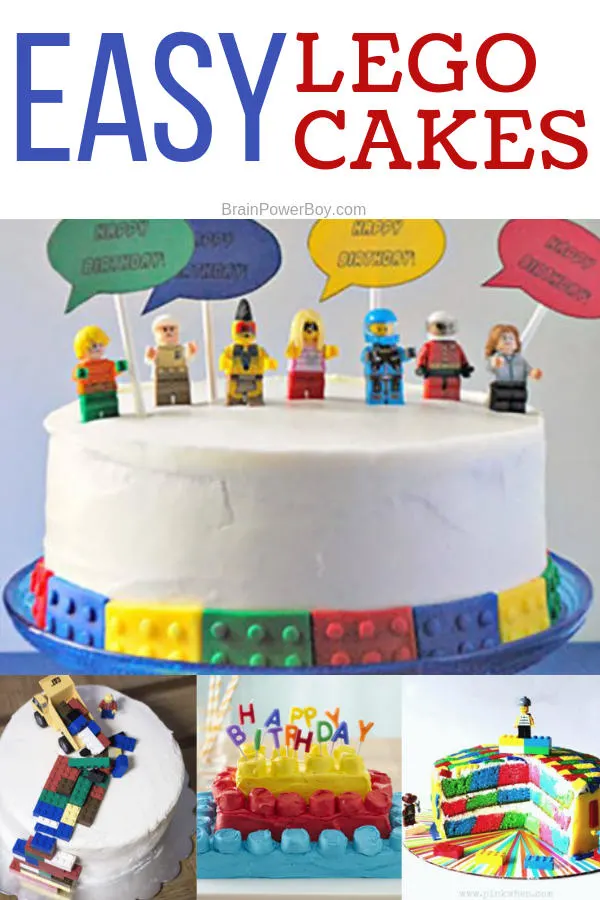 You CAN make these LEGO Cakes! All have recipes and instructions that you can follow. They look fantastic but are easy to do.