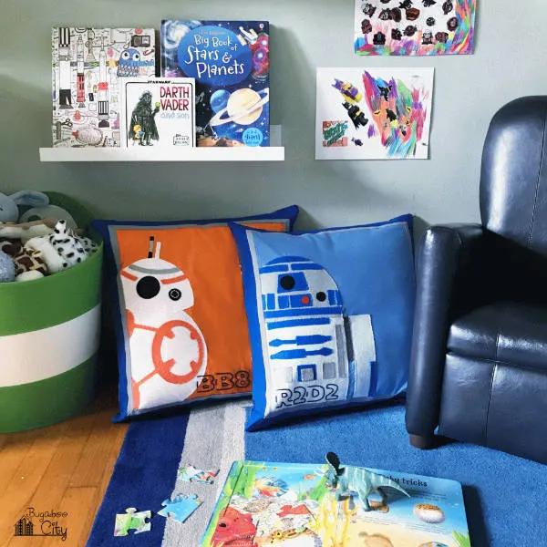 Star Wars Applique Pillows