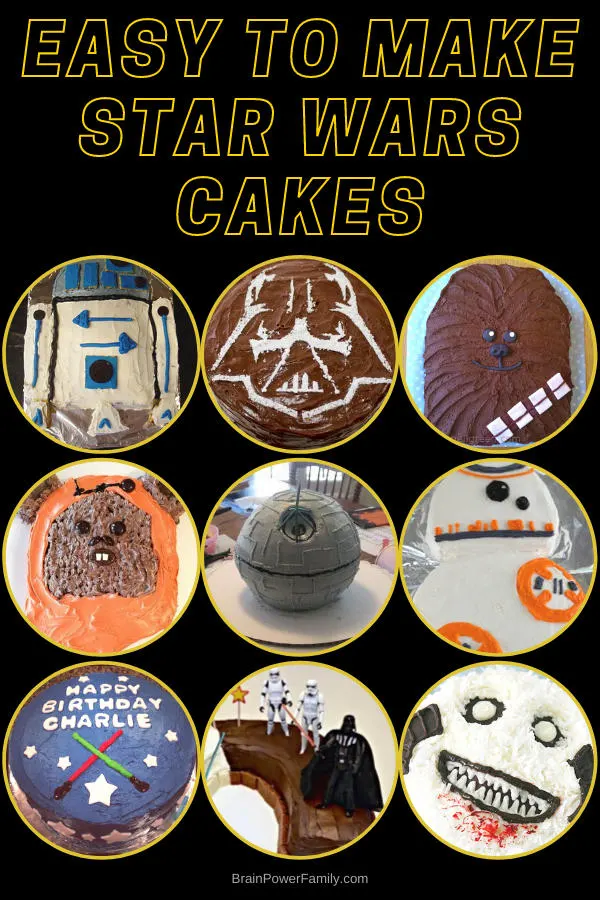 Easy to Make Star Wars Cakes