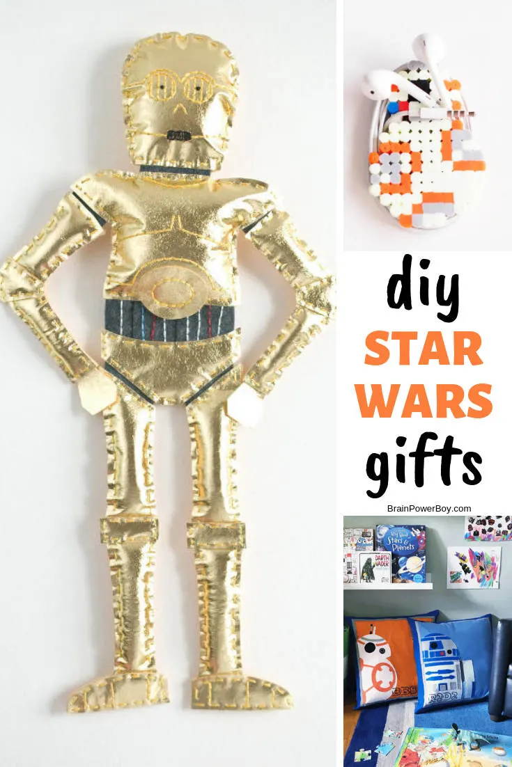 These Star Wars crafts are perfect for a little DIY time. They are very cool looking but easy to make. Fun!!
