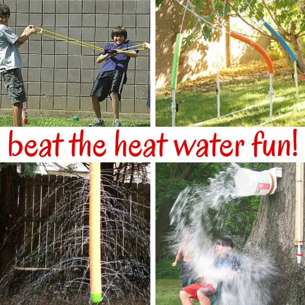 Want to beat the heat this summer? Look no further than your own backyard! These backyard water play ideas are the perfect thing for hot summer fun.