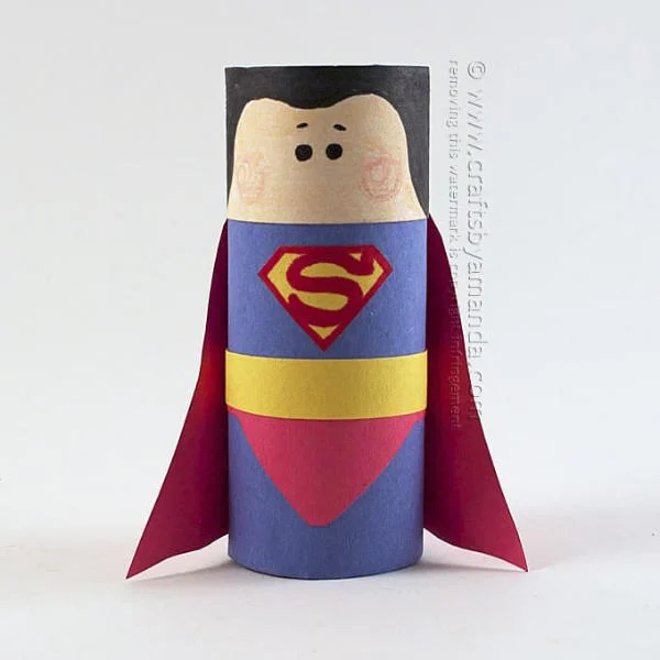 Superman Cardboard Tube