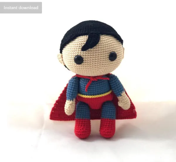 Superman Crochet Pattern