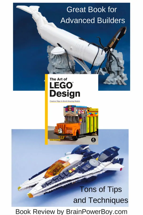 The Art of LEGO Design | Book Review by BrainPowerBoy.com | Great for Advanced Builders