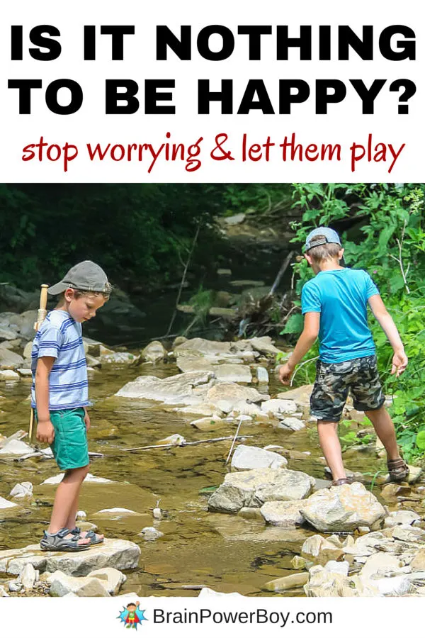 We worry. But is our worry causing us to push our kids when they should be playing and learning in a more natural way? Does your schedule need to be readjusted to allow for more free play? Read a beautiful quote and some ideas that will allow you to stop worrying and help your kids learn in the best way possible. Click image to read more.