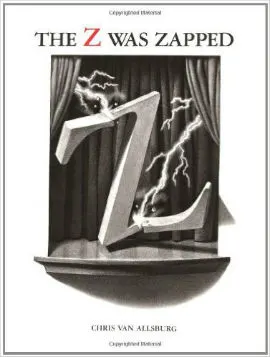 The Z Was Zapped is a dark alphabet books boys will enjoy