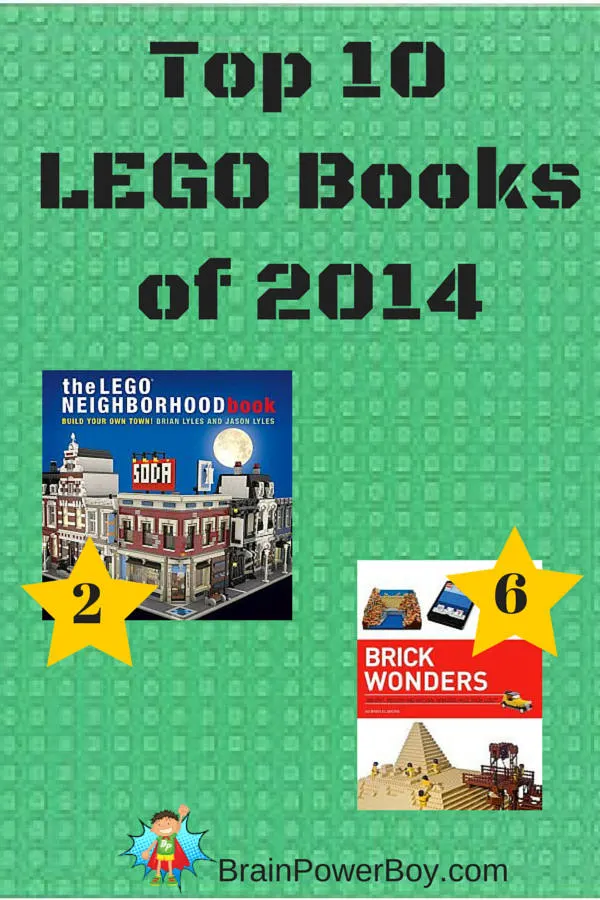 What was the best LEGO book in 2014? See our list of the Top 10 LEGO books and find out which one is the very best.