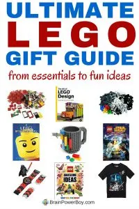 THE best gift guide for LEGO lovers. The Ultimate LEGO Gift Guide has everything from essentials to books, t-shirts, sets, bricks, plates, DVDs, games, educational LEGO ideas, and much more. Click the picture to see everything in this guide and pick the PERFECT LEGO GIFT for your LEGO fan.