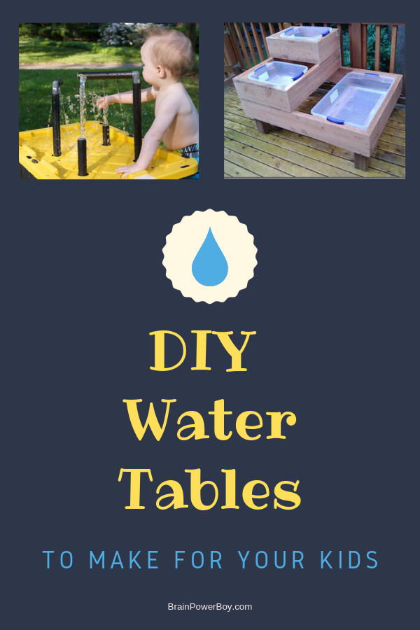 Find the perfect water table to make! Tap or click to see them all. (also includes some super sand tables as well)