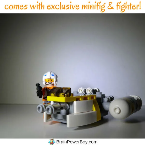 Wow! We are loving this book and the minifig and Y-Wing fighter that came with it. (ad)
