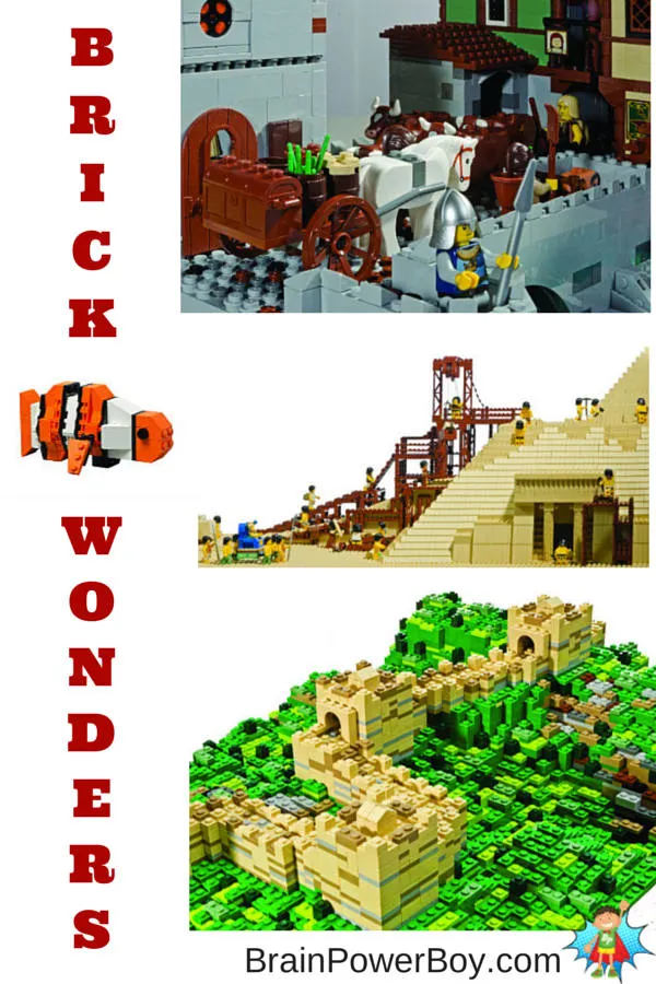 Best Books for Boys--new LEGO title, Brick Wonders