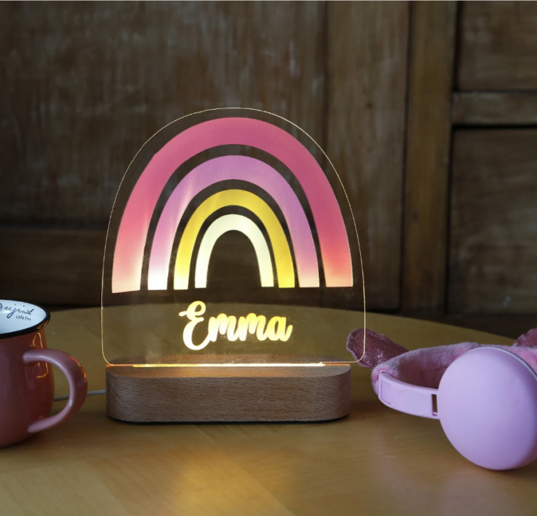 Personalized Name Sign Night Lights To Brighten Your Kid's Life Brain